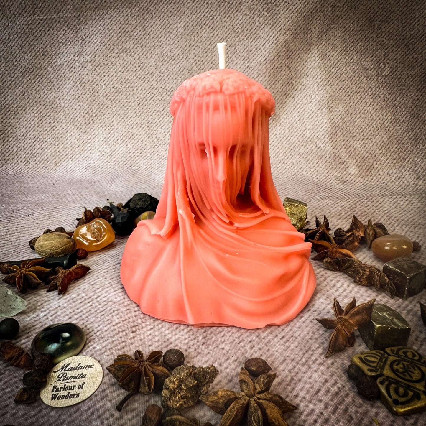 Veil of Secrets Candle Spell Kit - Truth & Privacy Magic
