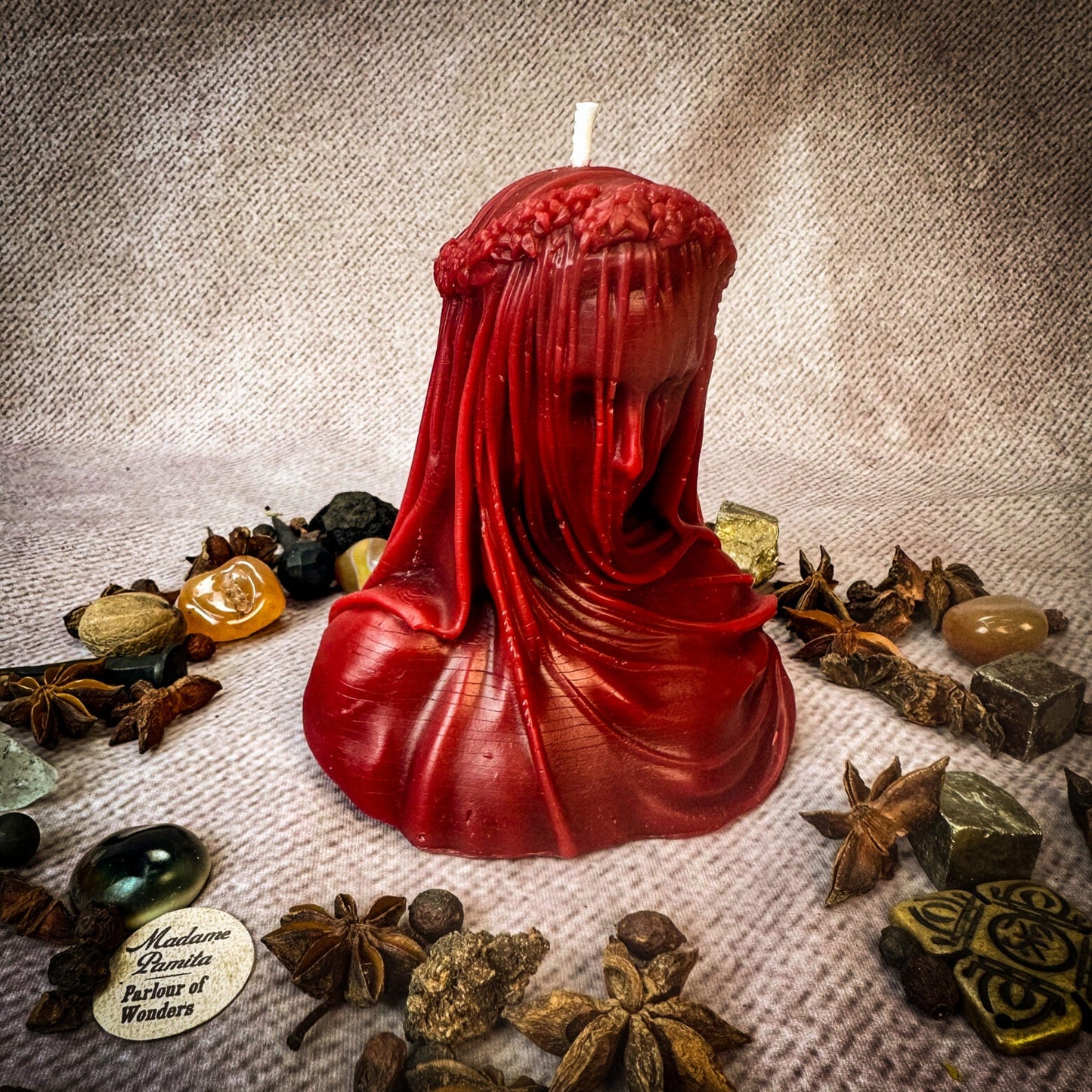 Veil of Secrets Candle Spell Kit - Truth & Privacy Magic