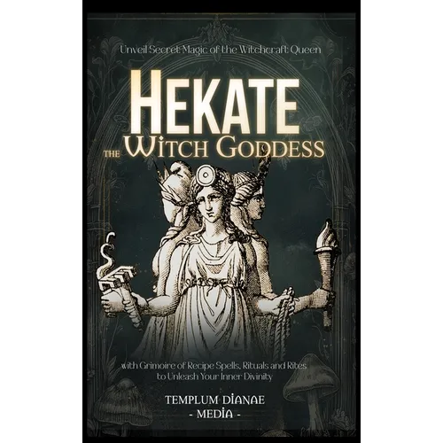 Hekate the Witch Goddess: Unveil Secret Magic of the Witchcraft Queen, with Grimoire of Recipe Spells, Rituals and Rites to Unleash Your Inner Divinit - Hardcover